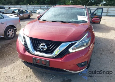 2018 Nissan Murano Sv z USA, uszkodzony, nr VIN 5N1AZ2MH8JN120330